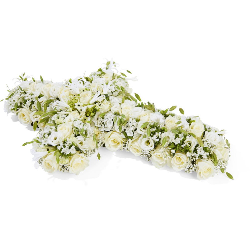 Pure beauty funeral arrangement