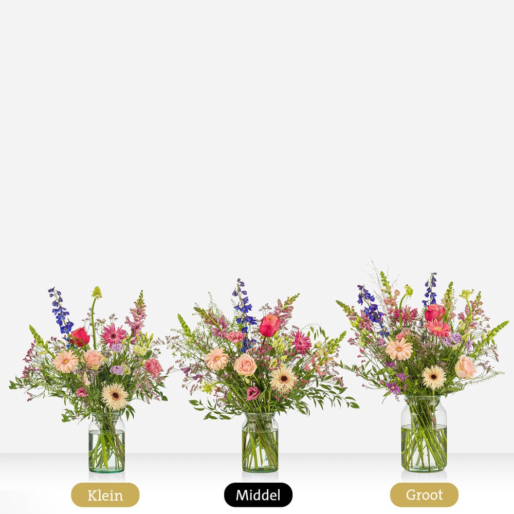 Gaily pastel bouquet
